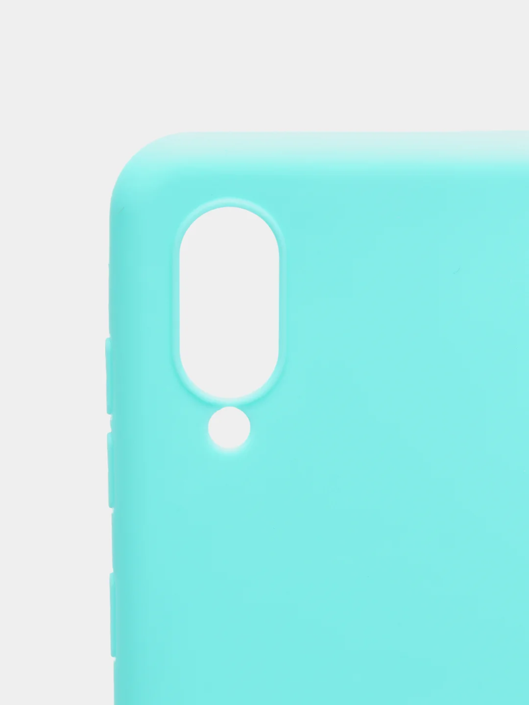 Бирюзовый чехол Samsung Galaxy A02 (2021), силиконовый
