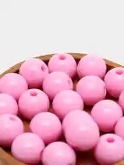 Коралловый меланж бусины акриловые 10 мм