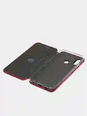 Красный чехол-книжка Huawei Honor 10 Lite/P Smart 2019 (Хуавей Хонор 10 Лайт, П Смарт 2019)