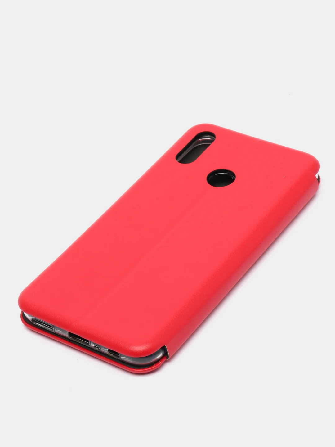 Красный чехол-книжка Huawei Honor 10 Lite/P Smart 2019 (Хуавей Хонор 10 Лайт, П Смарт 2019)