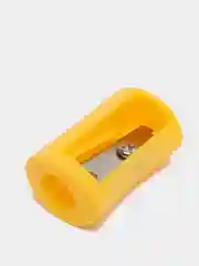 Желтый точилка для карандашей