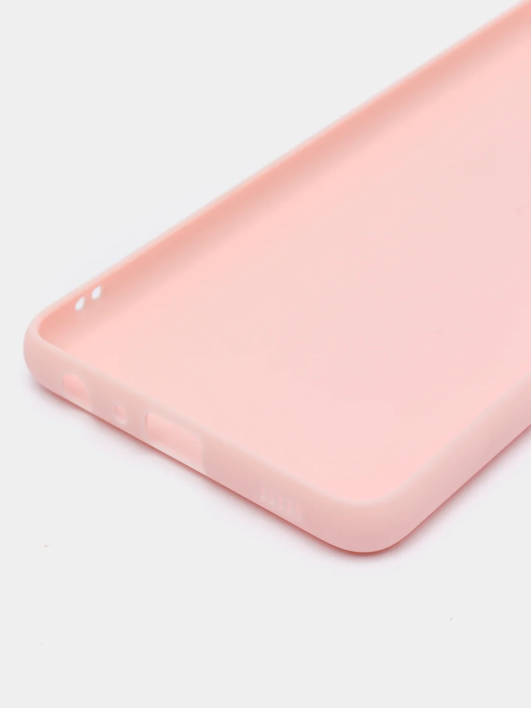 Розовый чехол силиконовый для Samsung Galaxy A72 ( Самсунг А72)