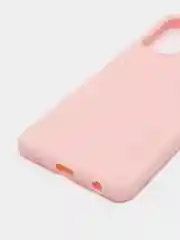 Розовый чехол силиконовый для Samsung Galaxy A72 ( Самсунг А72)