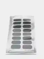 Угольный лаковые полоски втирка фольга накладные ногти наклейки для ногтей дизайн ногтей блестки