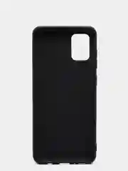 Угольный чехол Samsung Galaxy A31 черный силиконовый (Самсунг Галакси А31)