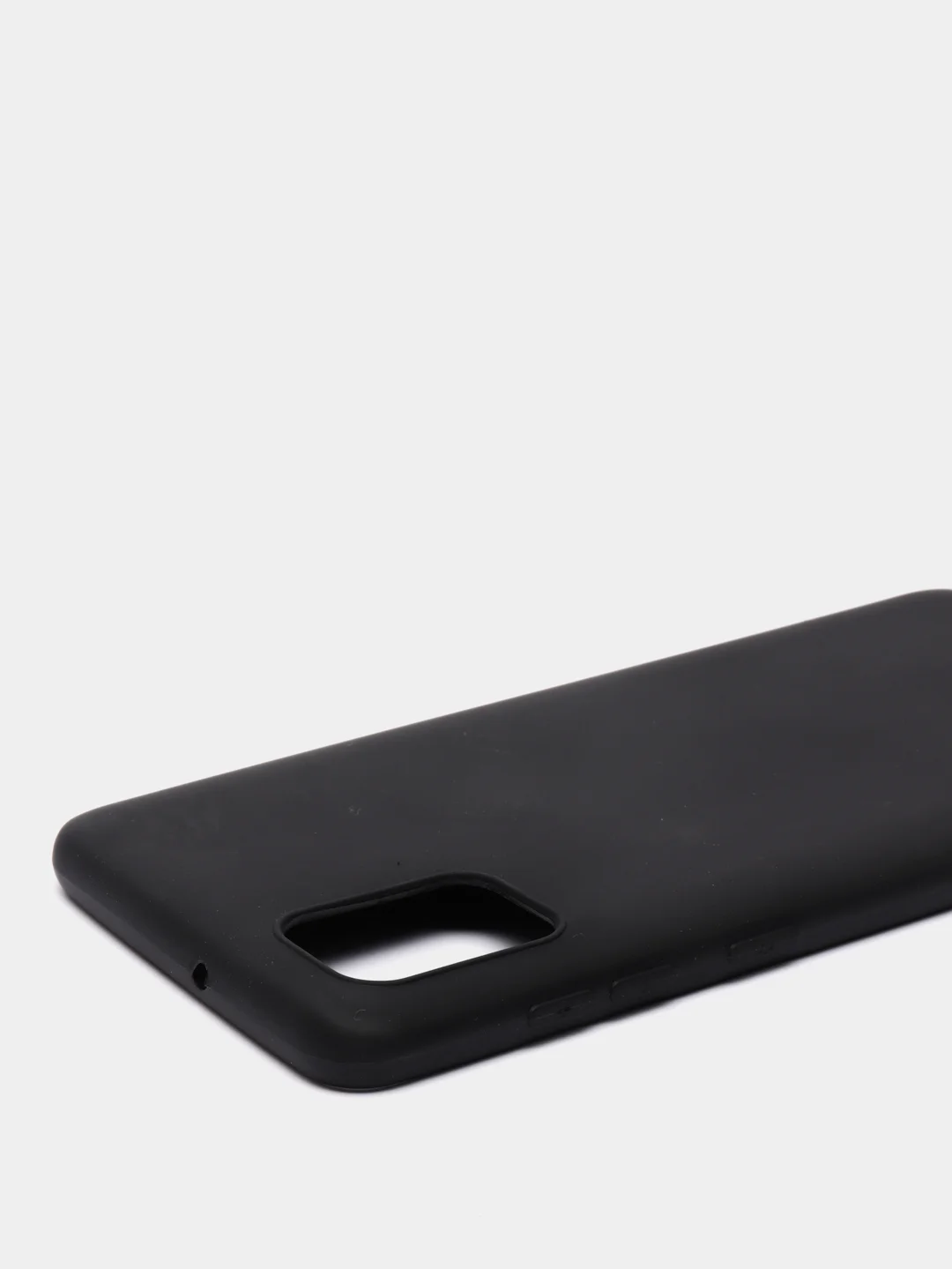 Угольный чехол Samsung Galaxy A31 черный силиконовый (Самсунг Галакси А31)