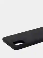Угольный чехол Samsung Galaxy A31 черный силиконовый (Самсунг Галакси А31)