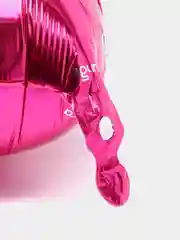 Фуксия фольгированный шар сердце 19", 49 см