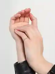 Прозрачный кольцо женское