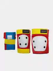 Защита детская COSMOKIDZ combo LRC-003, красно-голубая, S