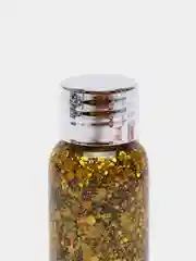 Золотой глиттер - гель для лица, тела и волос, блестки Handaiyan Glitter 9 цветов