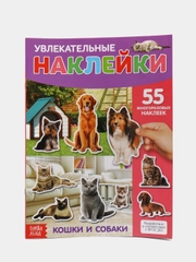 Наклейки многоразовые  на выбор
