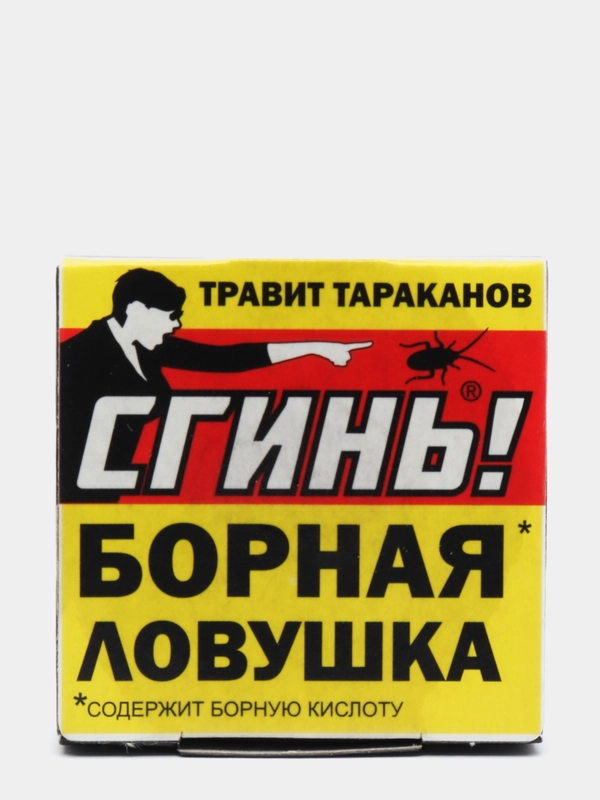 Ловушка от тараканов 6 шт.борная Дохлокс "Сгинь!"