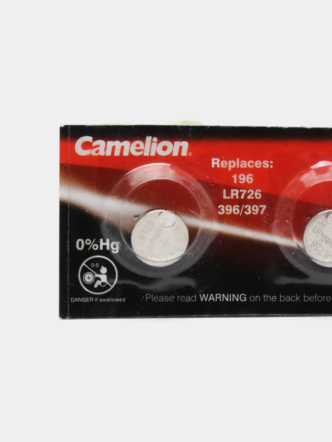 Батарейка AG2 / G2 Camelion (LR726, 397, 396A) 10 шт / 2 шт