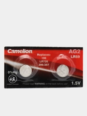 Батарейка AG2 / G2 Camelion (LR726, 397, 396A) 10 шт / 2 шт