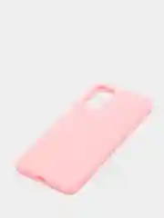 Розовый чехол для Xiaomi Redmi POCO M3 / Redmi 9T силиконовый, матовый, цветной