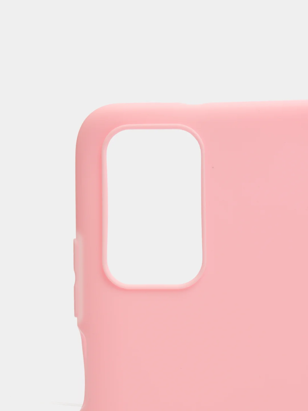 Розовый чехол для Xiaomi Redmi POCO M3 / Redmi 9T силиконовый, матовый, цветной