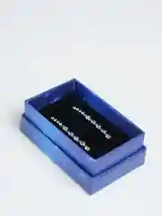 Серьги с камнями, из медицинского сплава