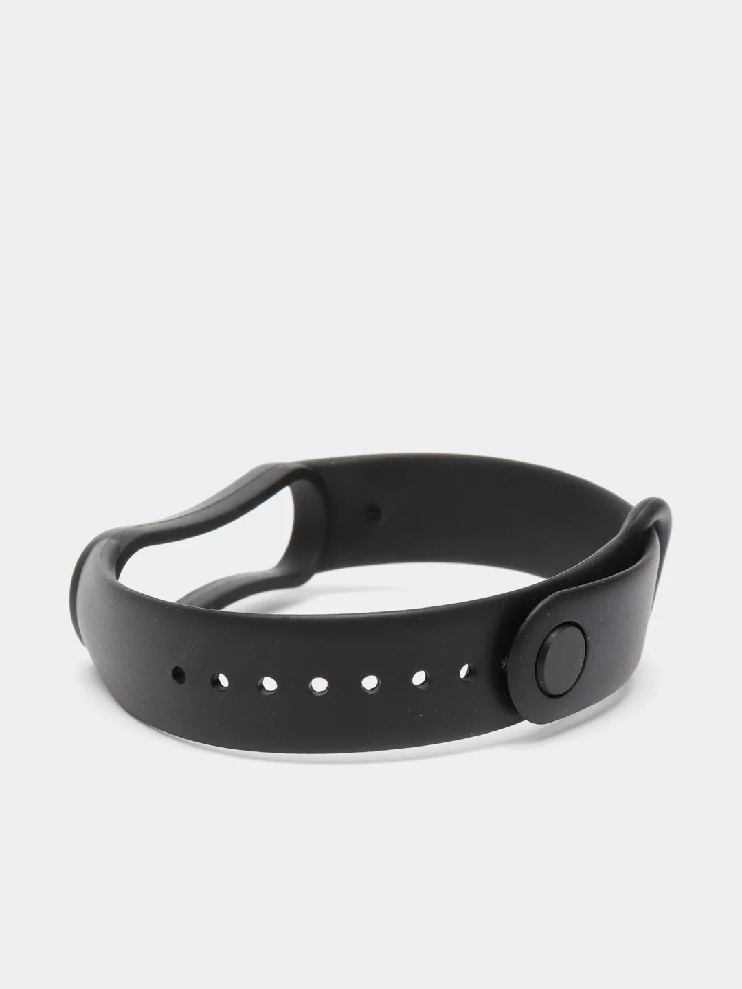 Черный ремешок для браслета Mi Band 5 6