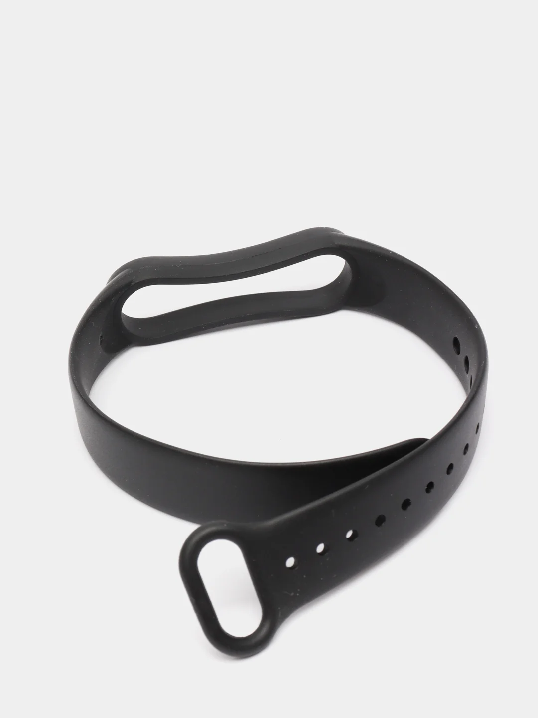 Черный ремешок для браслета Mi Band 5 6