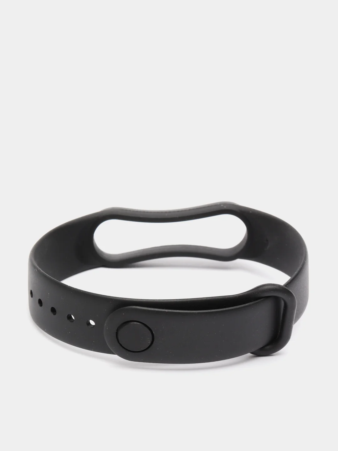 Черный ремешок для браслета Mi Band 5 6