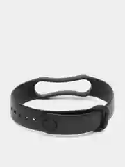 Черный ремешок для браслета Mi Band 5 6