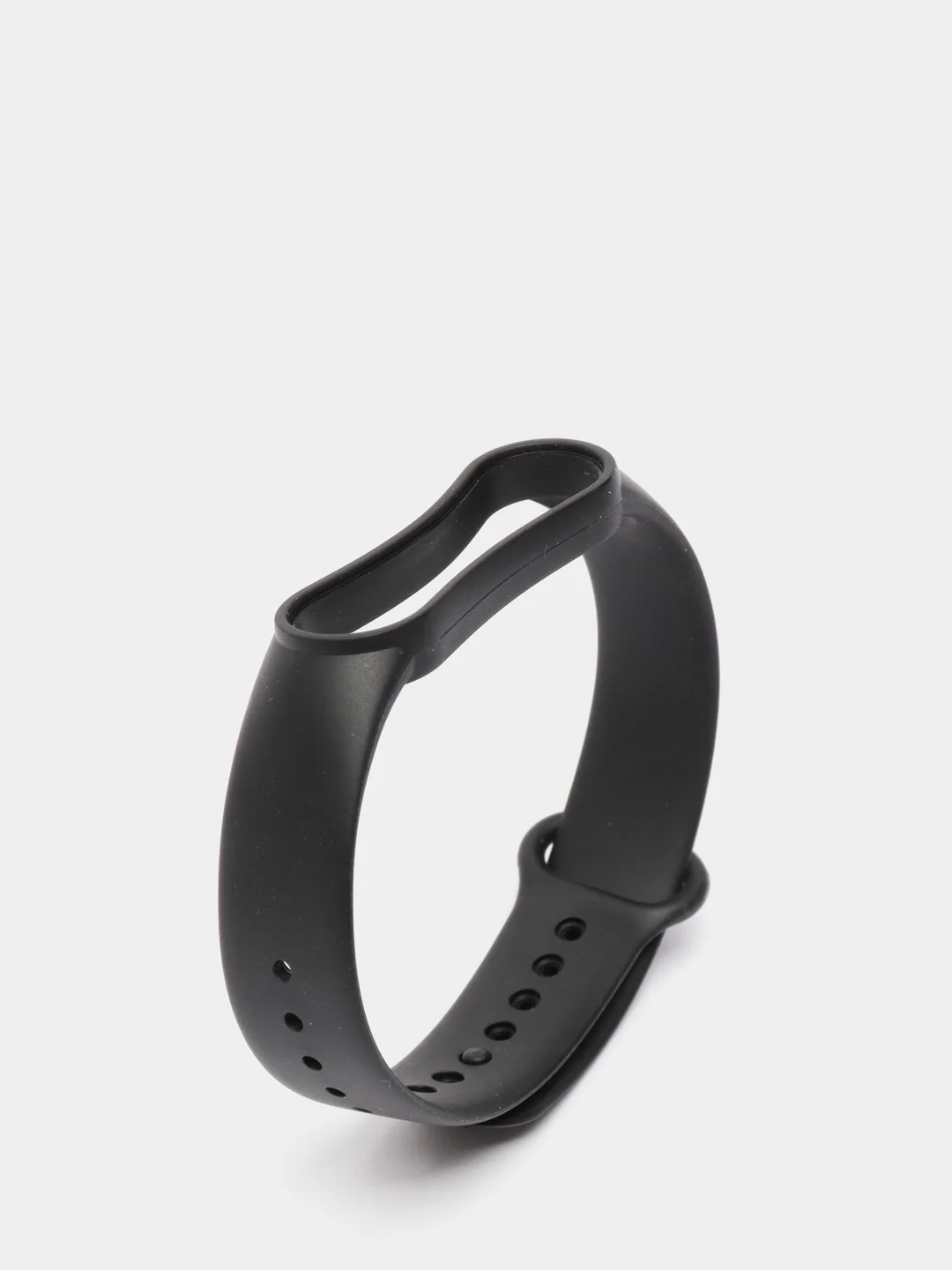 Черный ремешок для браслета Mi Band 5 6