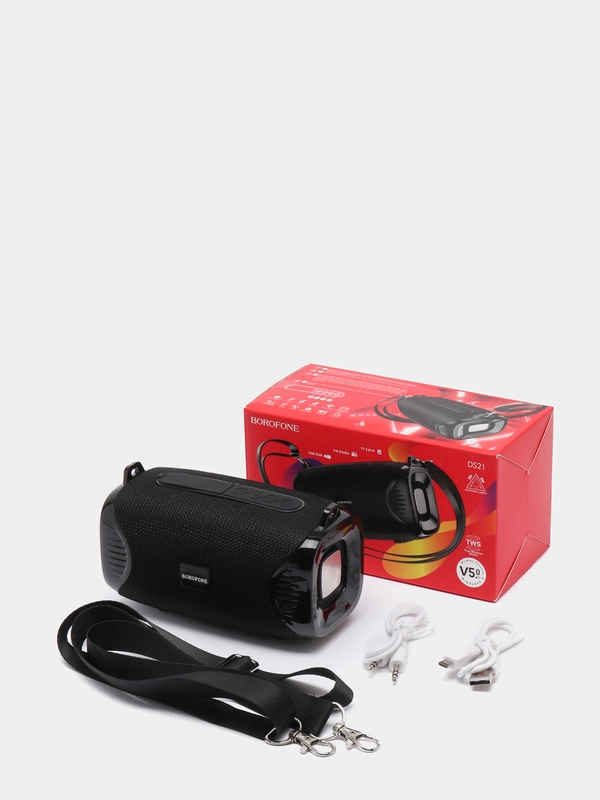 Портативная Bluetooth колонка Borofone DS21, черная