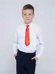 Красный галстук детский, на резинке