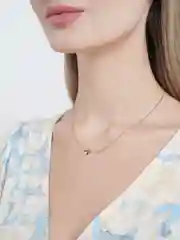 Цепочка из стали с кулоном-крестиком, Xuping