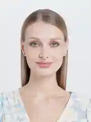 Индиго серьги-гвоздики Swarovski (квадрат), Xuping