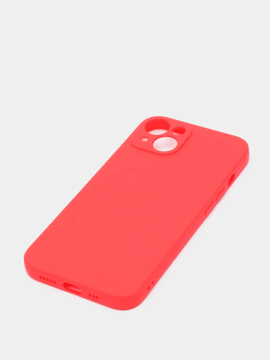 Красный чехол для iPhone 11, 13, 13 Pro, 13 Pro Max, 12, 12 Pro, 12 Pro Max, силикон