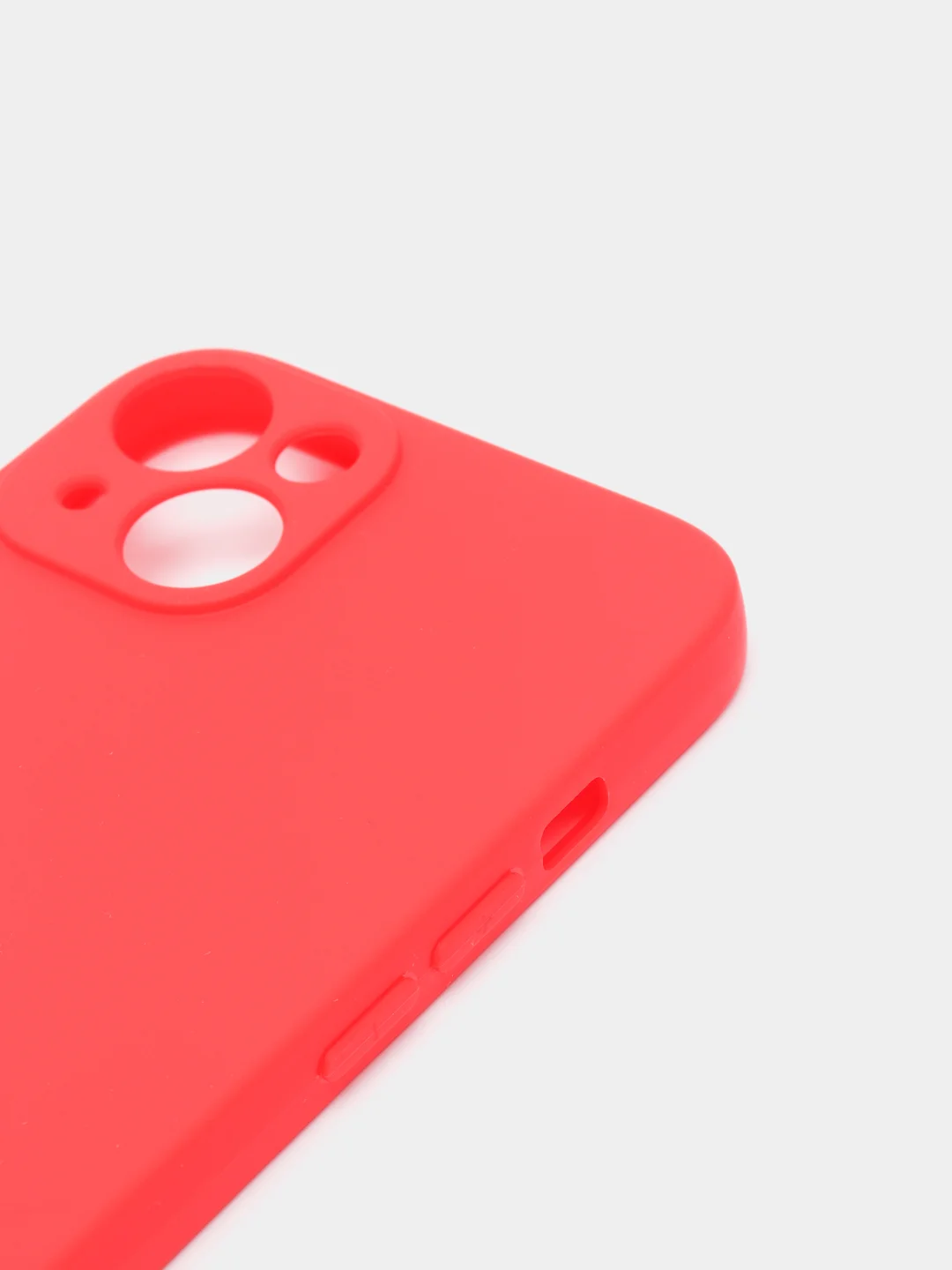 Красный чехол для iPhone 11, 13, 13 Pro, 13 Pro Max, 12, 12 Pro, 12 Pro Max, силикон