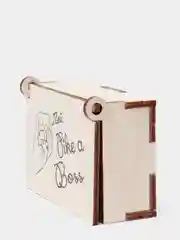 Камни для виски "Пей like a boss", в шкатулке, 6 штук