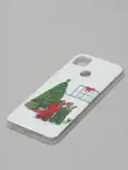 Лайм чехол Xiaomi Redmi 9C, Redmi 9C NFC, Redmi 10A с рисунком "Новый Год", 7 видов