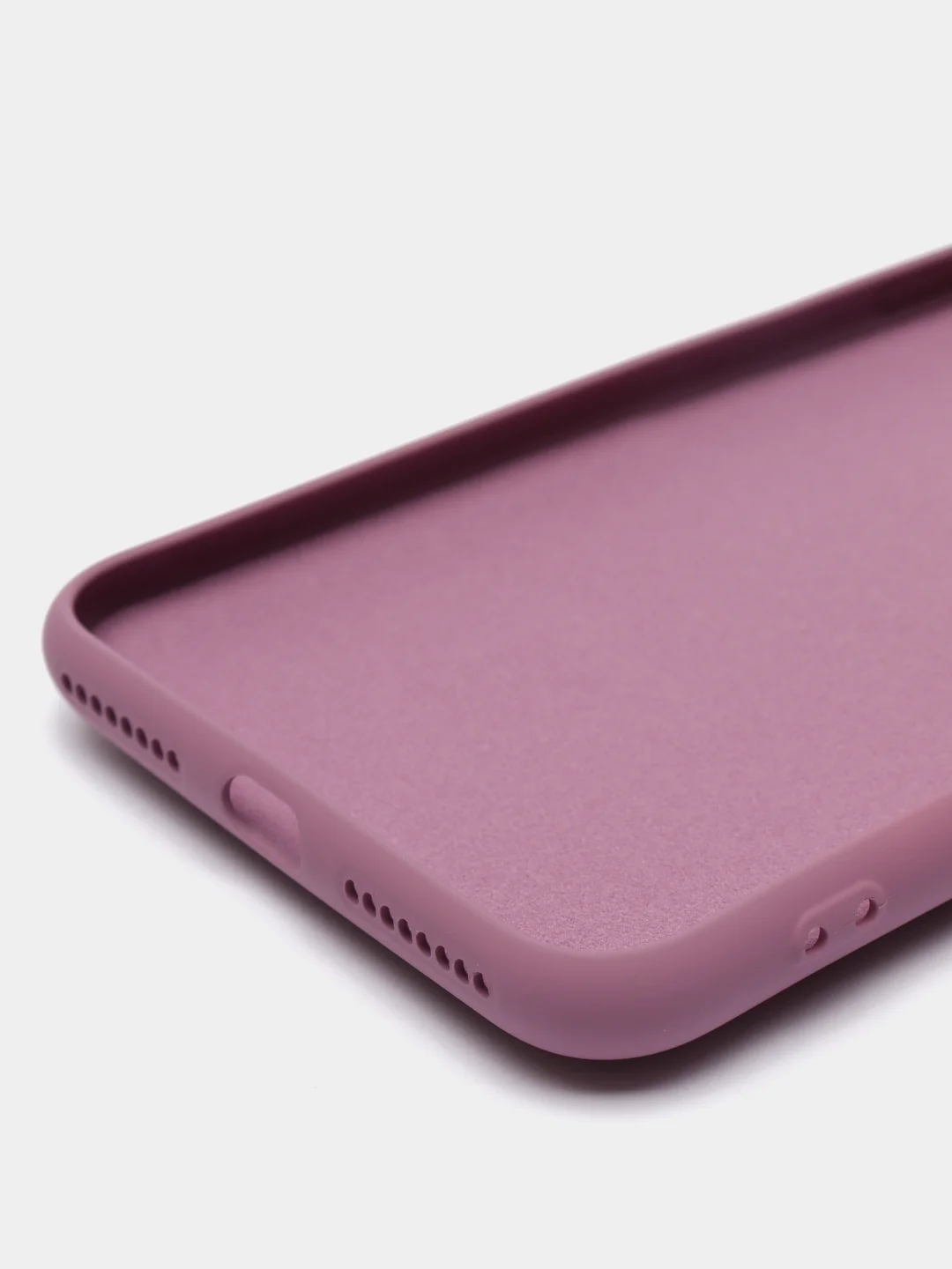 Фуксия чехол силиконовый с кольцом на iPhone 7 Plus / 8 Plus