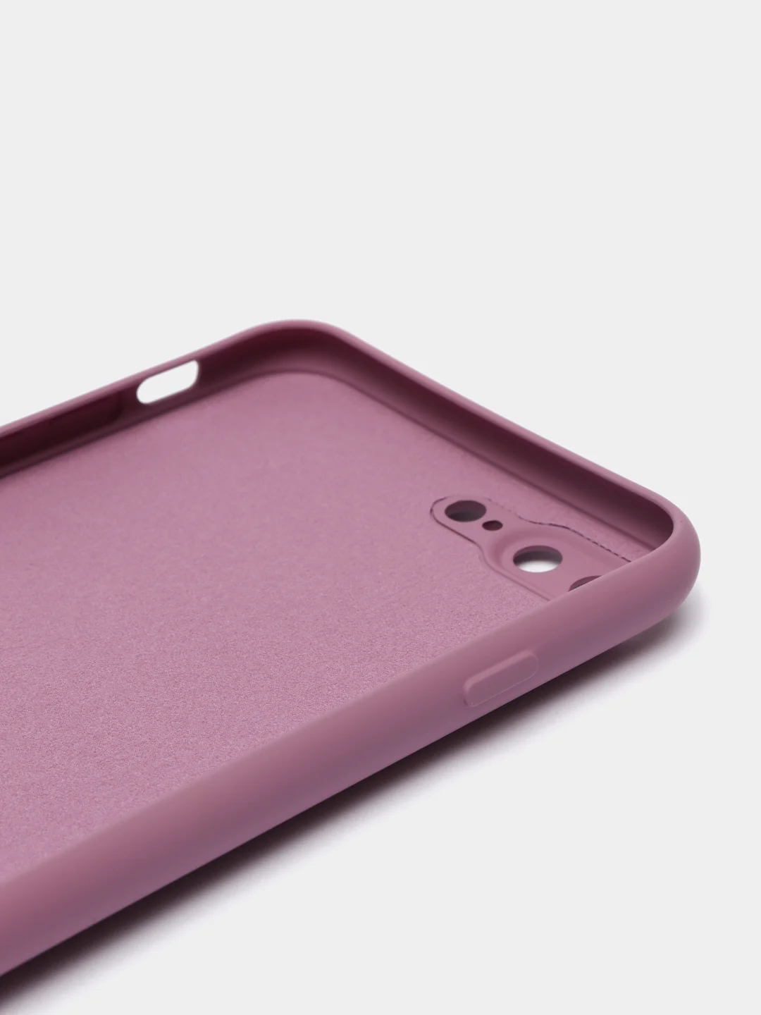 Фуксия чехол силиконовый с кольцом на iPhone 7 Plus / 8 Plus