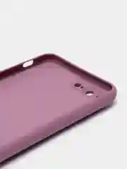 Фуксия чехол силиконовый с кольцом на iPhone 7 Plus / 8 Plus