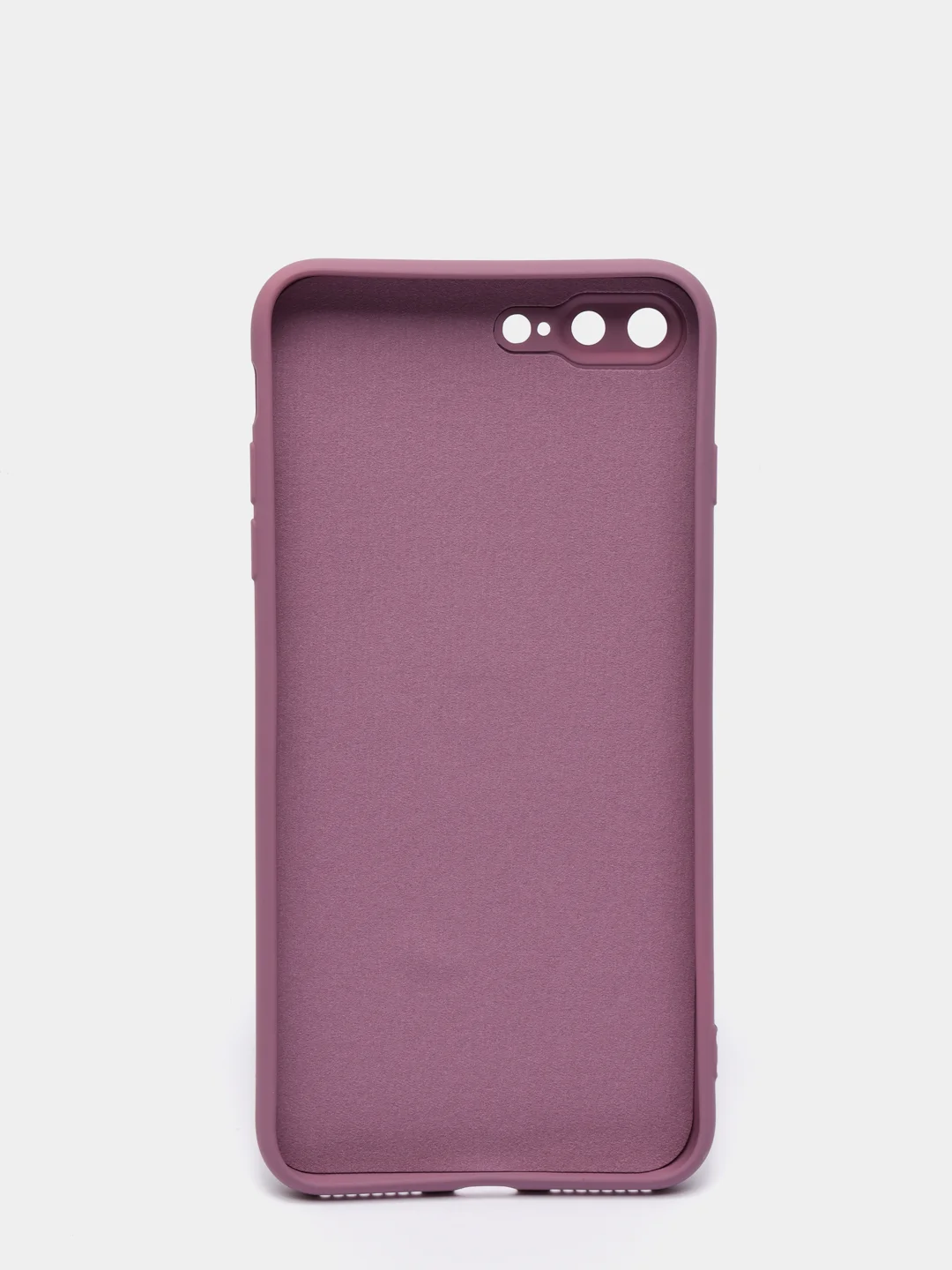 Фуксия чехол силиконовый с кольцом на iPhone 7 Plus / 8 Plus