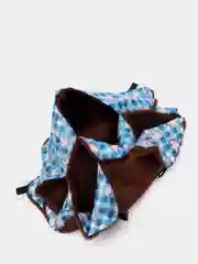 Лазурный плюшевый трехъярусный гамак для грызунов