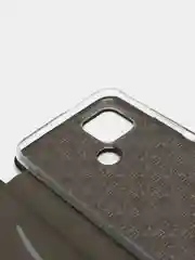 Темно-синий чехол-книжка для Realme C21 2021