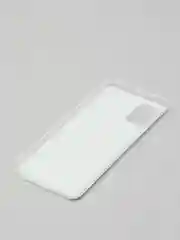 Белый чехол Samsung Galaxy A02s, Самсунг Галакси А02с чехол силиконовый с рисунком