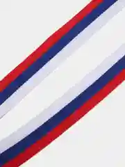 Медаль призовая на ленте триколор, металл, 1-2-3 место, золото, серебро, бронза, 3,5 см
