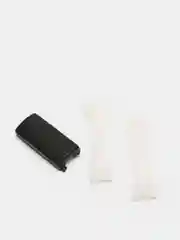 Белый защита кабеля для айфон (iPhone) протектор от излома и перегиба провода