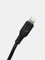 Черный кабель для зарядки и передачи данных iPhone Samsung Huawei Redmi Type-C Lightning MicroUSB