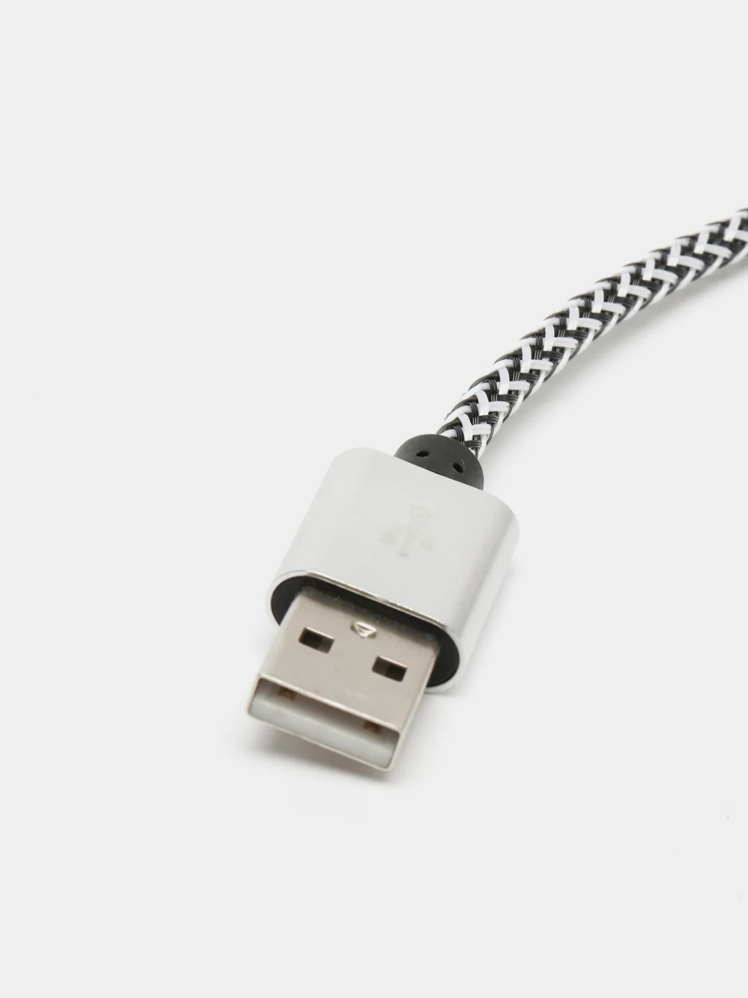 Серебряный кабель micro USB, Type-C, для зарядки и передачи данных