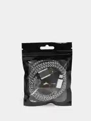 Серебряный кабель micro USB, Type-C, для зарядки и передачи данных