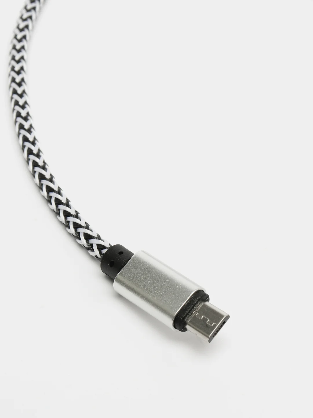 Серебряный кабель micro USB, Type-C, для зарядки и передачи данных