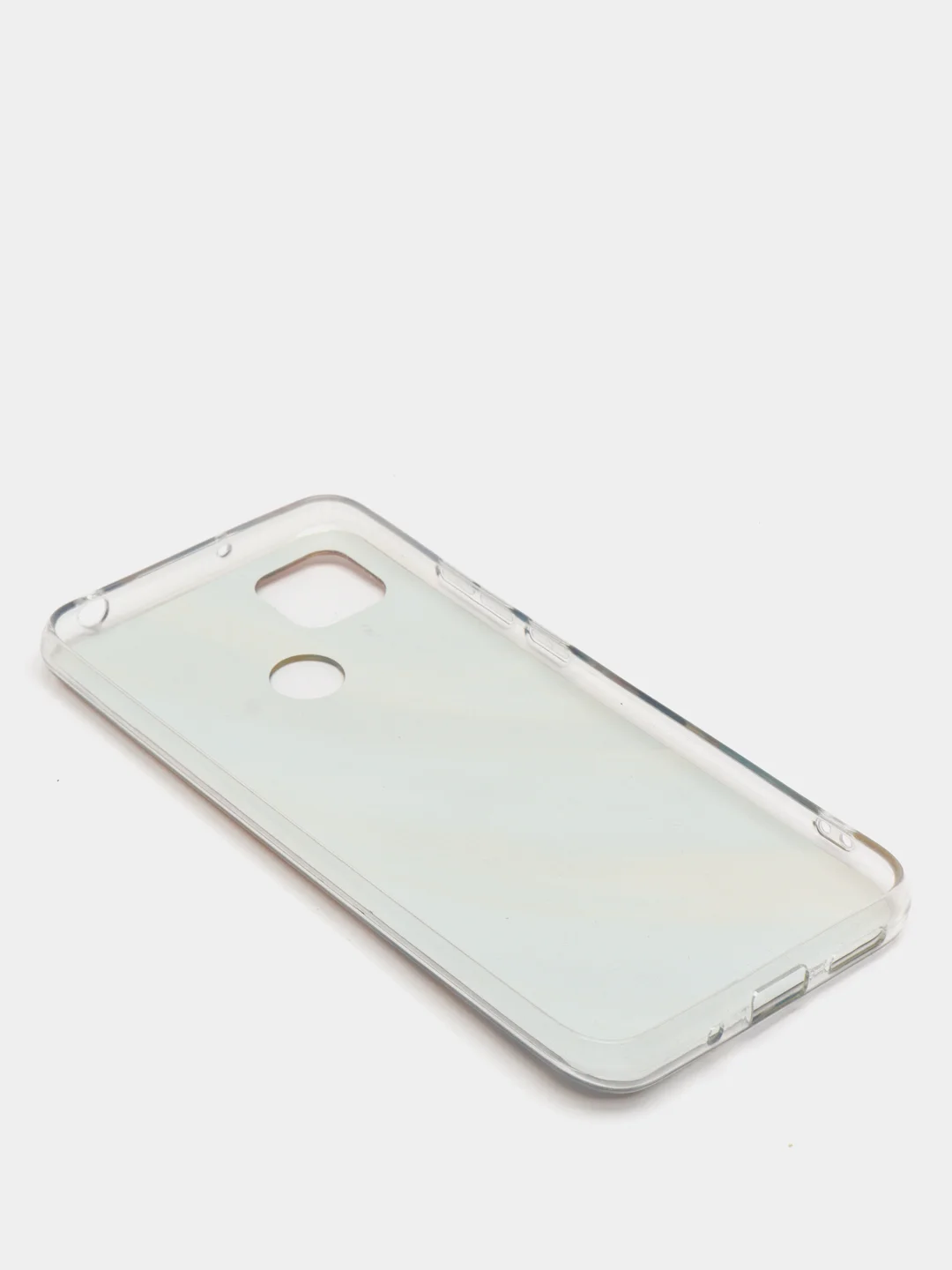Лазурный чехол Xiaomi Redmi 9C, Redmi 9C NFC, Redmi 10A силиконовый с мраморным рисунком