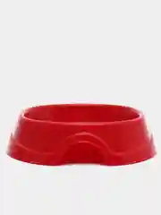 Красный миска для кошек №1 "Нулевка", 13,5 х 12,5 х 3 см, разные цвета, 0.2 л